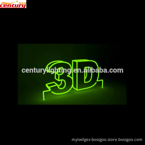 wholesale china factory price3D mini neon sign